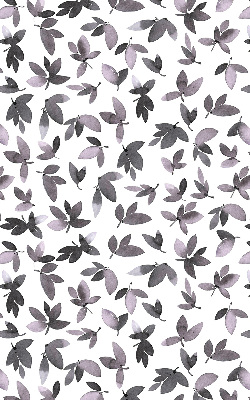 Store enrouleur Feuilles rose foncé