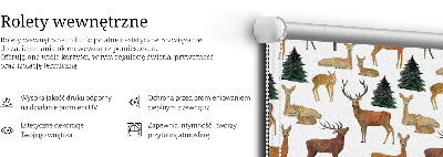 Store intérieur Cerfs et chevreuils