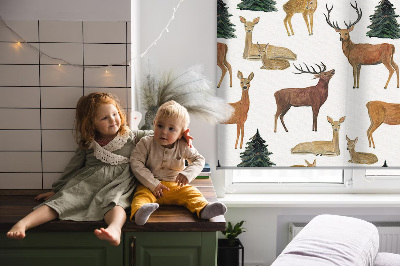 Store intérieur Cerfs et chevreuils