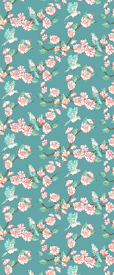 Store enrouleur Des oiseaux parmi les branches