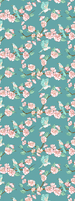 Store enrouleur Des oiseaux parmi les branches