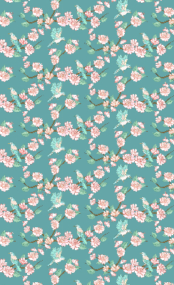 Store enrouleur Des oiseaux parmi les branches