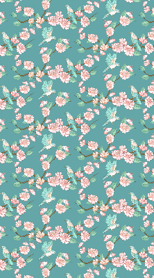 Store enrouleur Des oiseaux parmi les branches