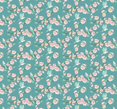 Store enrouleur Des oiseaux parmi les branches