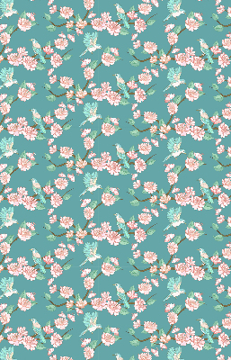 Store enrouleur Des oiseaux parmi les branches