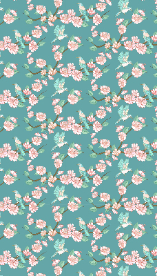 Store enrouleur Des oiseaux parmi les branches