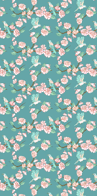 Store enrouleur Des oiseaux parmi les branches