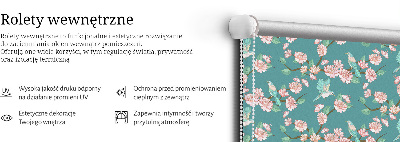 Store enrouleur Des oiseaux parmi les branches