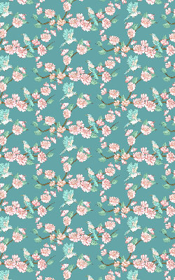 Store enrouleur Des oiseaux parmi les branches