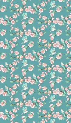 Store enrouleur Des oiseaux parmi les branches