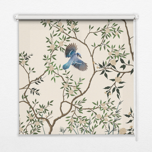 Store intérieur Oiseaux sur un arbre