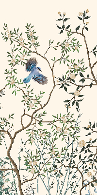 Store intérieur Oiseaux sur un arbre