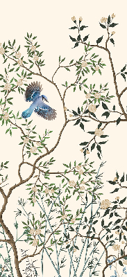 Store intérieur Oiseaux sur un arbre