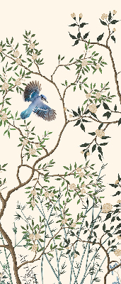 Store intérieur Oiseaux sur un arbre