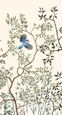 Store intérieur Oiseaux sur un arbre