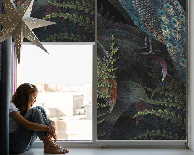 Store enrouleur Patki en vert