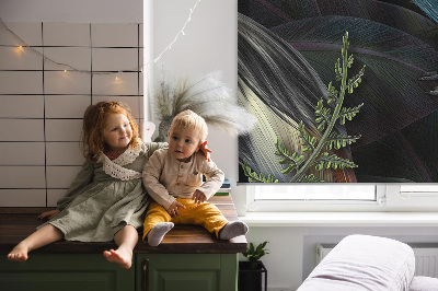 Store enrouleur Patki en vert