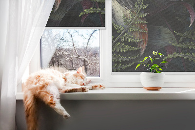 Store enrouleur Patki en vert