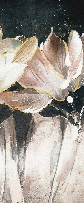 Store intérieur Fleurs peintes