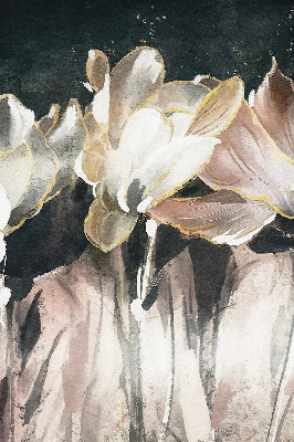 Store intérieur Fleurs peintes