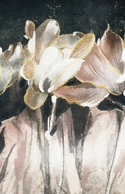 Store intérieur Fleurs peintes