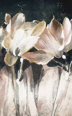 Store intérieur Fleurs peintes