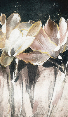Store intérieur Fleurs peintes