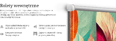 Store intérieur Fleurs dans l'abstraction