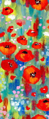 Store enrouleur Prairie de coquelicots