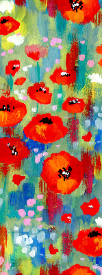 Store enrouleur Prairie de coquelicots