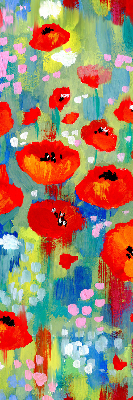 Store enrouleur Prairie de coquelicots