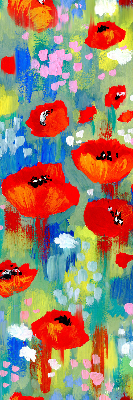 Store enrouleur Prairie de coquelicots