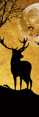 Store enrouleur Cerf la nuit