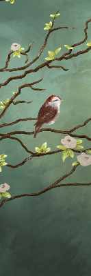 Store enrouleur Oiseaux sur une branche