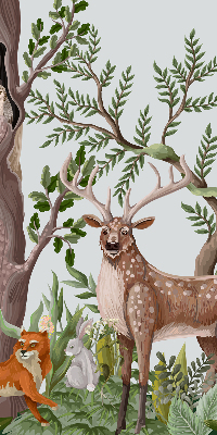 Store intérieur Animaux de la forêt