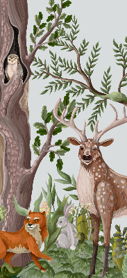 Store intérieur Animaux de la forêt