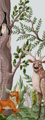 Store intérieur Animaux de la forêt