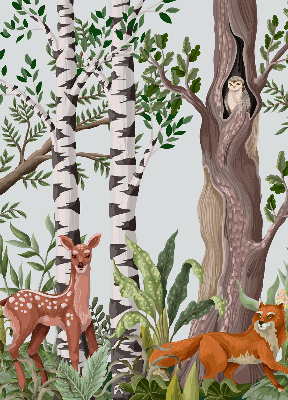 Store intérieur Animaux de la forêt