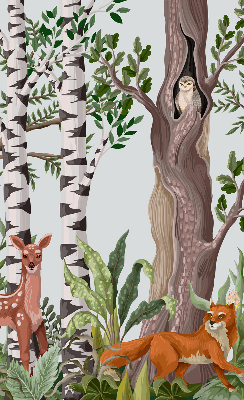 Store intérieur Animaux de la forêt