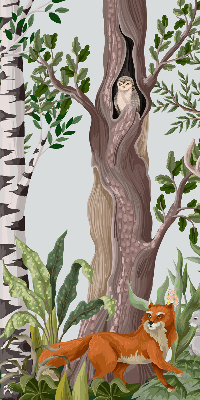 Store intérieur Animaux de la forêt