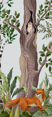 Store intérieur Animaux de la forêt