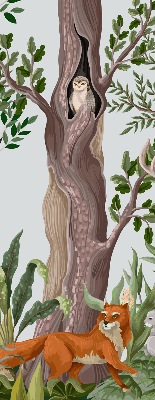 Store intérieur Animaux de la forêt