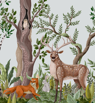 Store intérieur Animaux de la forêt