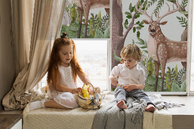 Store intérieur Animaux de la forêt