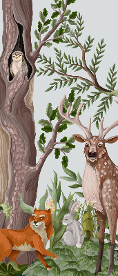 Store intérieur Animaux de la forêt