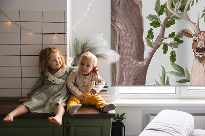 Store intérieur Animaux de la forêt