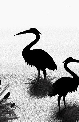 Store intérieur Hérons