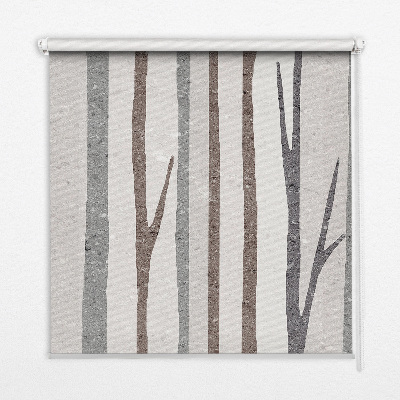 Store enrouleur Troncs d'arbres