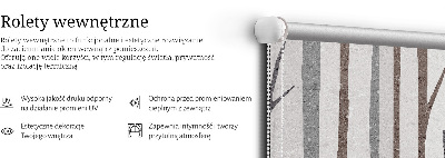 Store enrouleur Troncs d'arbres