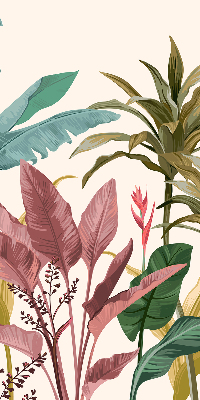 Store intérieur Feuilles colorées